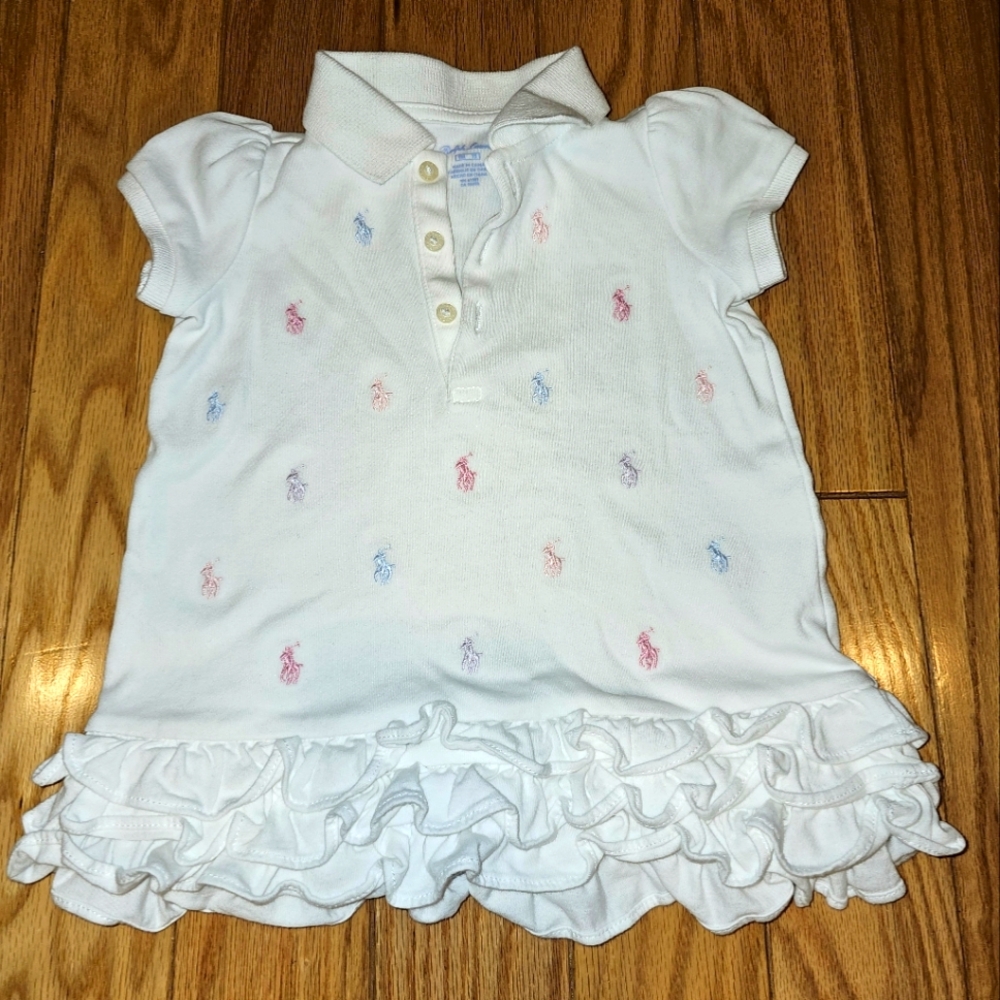 Polo by Ralph Lauren baby dress Like New